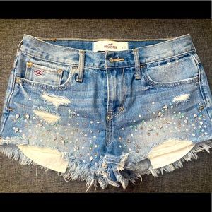 Hollister Shorts Size 3 Rhinestone Sparkly